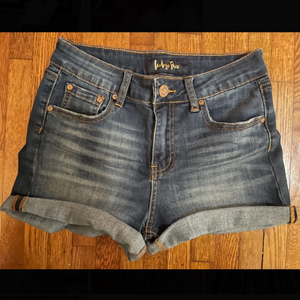 Blue shorts